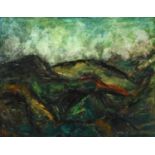 Leslie Marr (1922-2021) "Snowdonia" Signed and dated Nov 2015, inscribed and dated verso, oil on