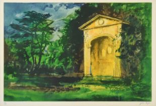 John Egerton Christmas Piper CH (1903-1992) "The Temple of Flora" Signed and numbered 59/100, colour