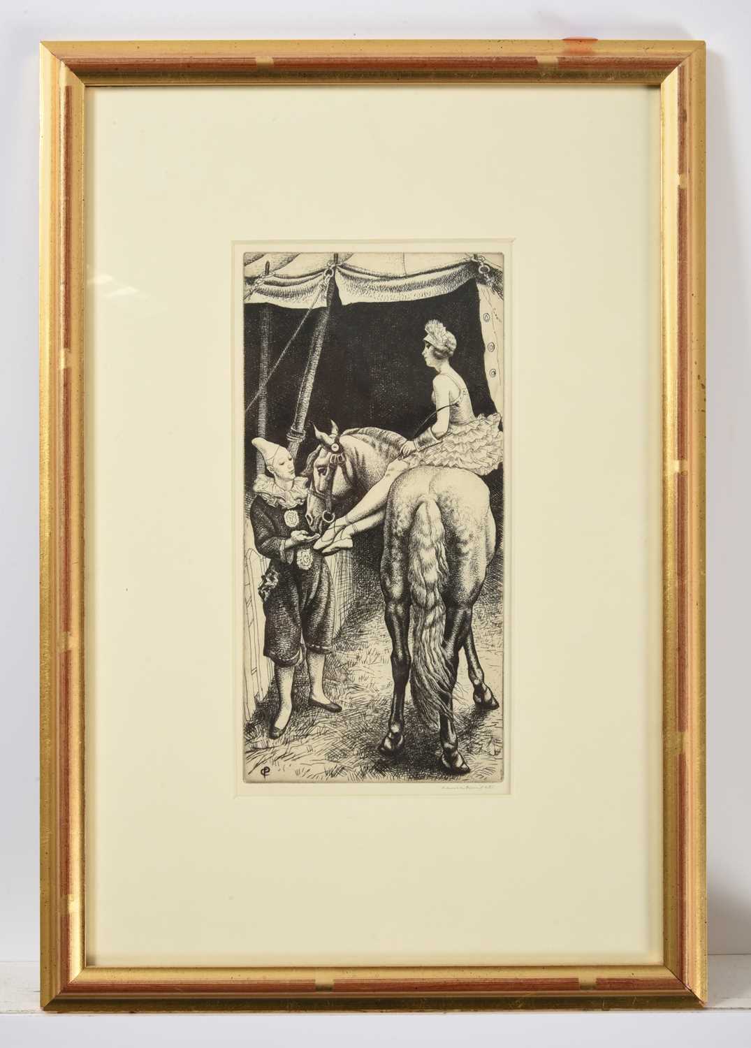 Dame Laura Knight RA, RWS, RE, RWA, PSWA, DBE (1877-1970) Bareback rider Signed, etching, 26.5cm - Image 2 of 3