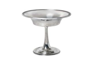 An American Silver Pedestal-Dish, by William B. Durgin Co., Concord New Hampshire, Circa 1900,