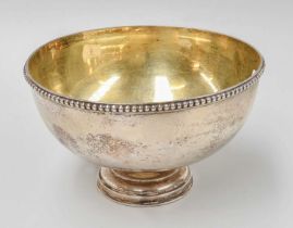A Swedish Silver Bowl, Maker's Mark Apparently GMP, Probably 1874, tapering cylindrical and on