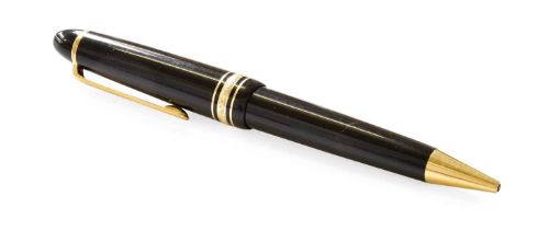 A Montblanc Meistruck Pix Ball-Point Pen The clip numbered KW1333227. There is some overall