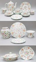 Minton Haddon Hall Pattern Dinner and Teawares