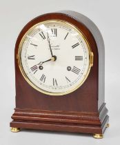 A Modern Striking Mantle Timepiece, dial signed Comitti of London, 21.5cm high