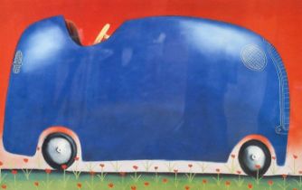 Mackenzie Thorpe (b.1965) "Best Car in the World" Signed, inscribed and numbered 68/600, giclee