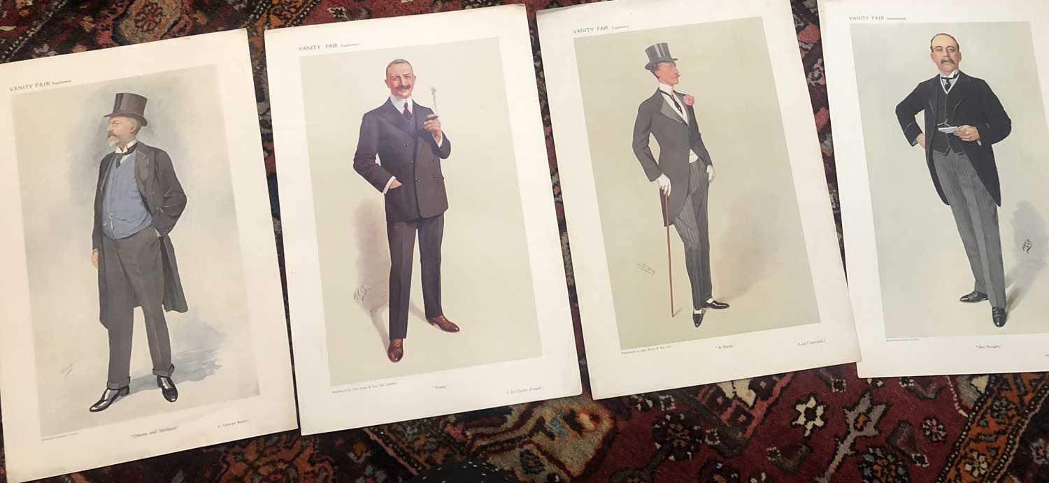 A large group of 'Spy' / Ape / Vanity Fair prints, to include cricketers, lawyers. religious leaders - Image 9 of 10