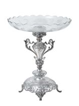 A German Silver Dessert Stand, by Wilhelm Binder, Schwäbisch Gmünd, Circa 1900, 800 Standard