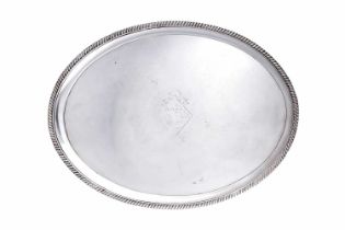 A George III Silver Tray, by Robert Garrard, London, 1805