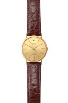 Rolex: An 18 Carat Gold Wristwatch, signed Rolex, model: Cellini, ref: 4112, circa 1995, (calibre