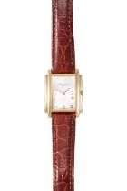 Patek Phillippe: A Lady's 18 Carat Gold Wristwatch, signed Patek Philippe, model: Gondolo, ref: