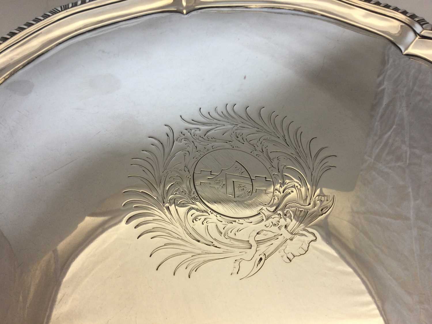 A George III Silver Salver, Probably by John Carter, London, 1768 - Image 3 of 5