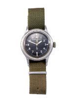 IWC: A Rare Military Royal Air Force Issue Pilot's Centre Seconds Wristwatch, signed International