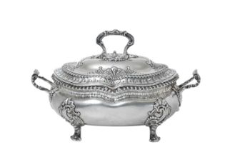 A George III Silver Soup-Tureen and Cover, by Frederick Kandler, London, 1761