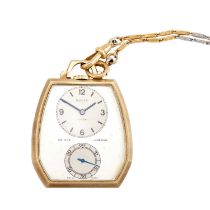 Rolex: A Rare 9 Carat Gold Pocket Watch, signed Rolex, retailed by Asprey, model: Prince Imperial,