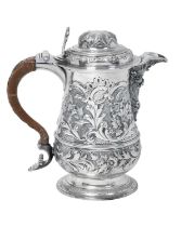 A George III Silver Tankard With Later Spout, The Tankard Maker's Mark IC, London, 1773, The Spout