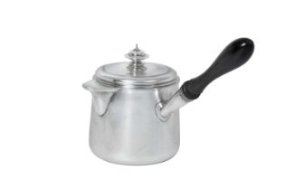 A George III Silver Saucepan and Cover, by Rebecca Emes and Edward Barnard, London, 1817