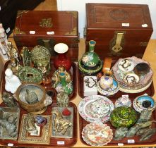 A Large Quantity of Modern Decorative Oriental Ceramics, Cloisonne, Works of Art, - to include