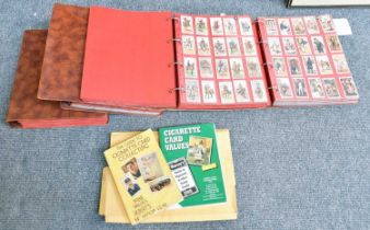 Cigarette Cards Collection, approx. 3,000+ all different, organised in four modern volumes by