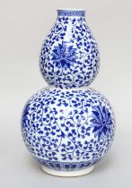 A 20th Century Chinese Double Gourd Vase