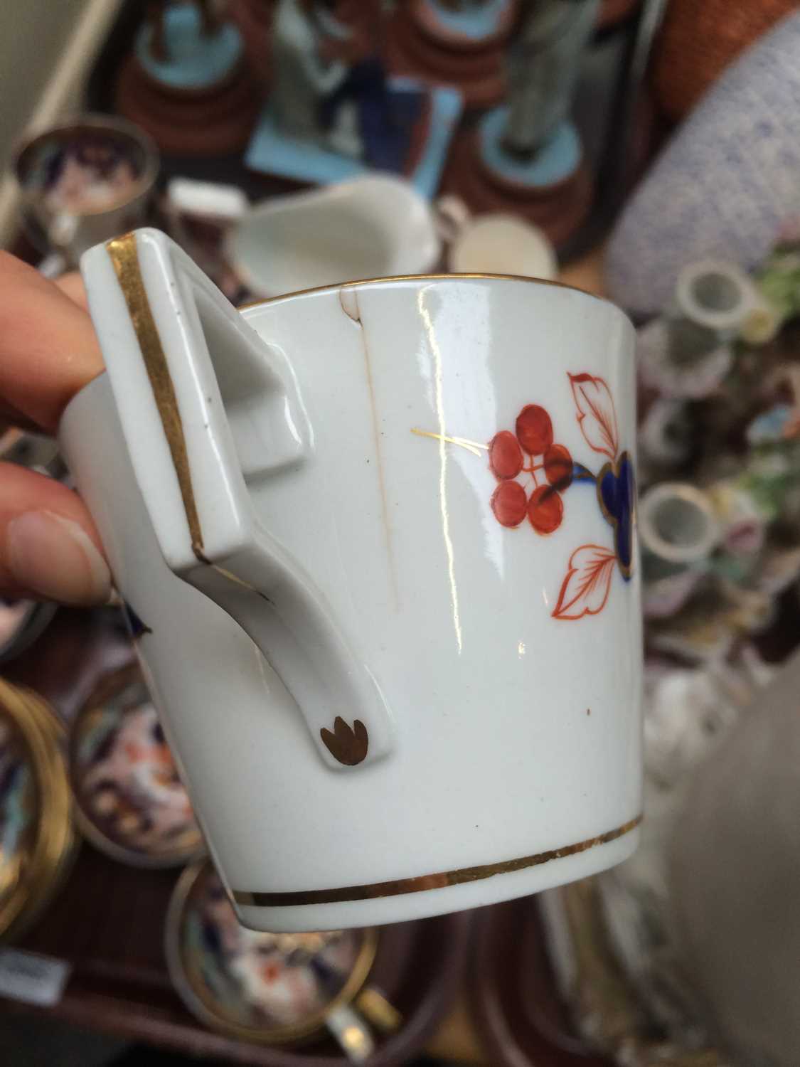 A Derby Porcelain Part Tea and Coffee Service, circa 1810, in the Imari palette and in turquoise - Image 24 of 31