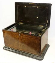 A Large Voix-Celestes Musical Box, For Continued Restoration, By Bremond, Ser. No. unknown,