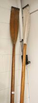 A Pair of Rowing Oars, 260cm long