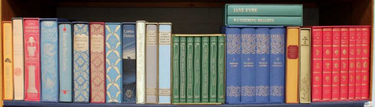 Folio Society: Lewis (C.S.) The Chronicles of Narnia, seven volumes slipcase, with a quantity of