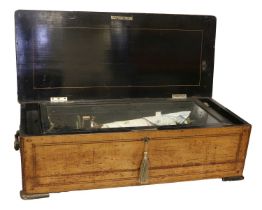 A Large and Partly Dismantled 'Sublime-Harmony' Musical Box, For restoration - Ser. No. unknown,