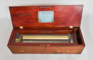 A Good 'Tradesman's' Key-Wind Full-Operatic Musical Box, By Nicole Frères, Ser. No. 37207, Gamme No.