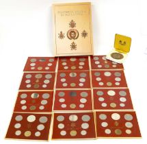 Vatican City Coin Sets, to include; 12x coin sets, (2x) 1969, (2x) 1970, 1972, 1973, (2x) 1974, (2x)