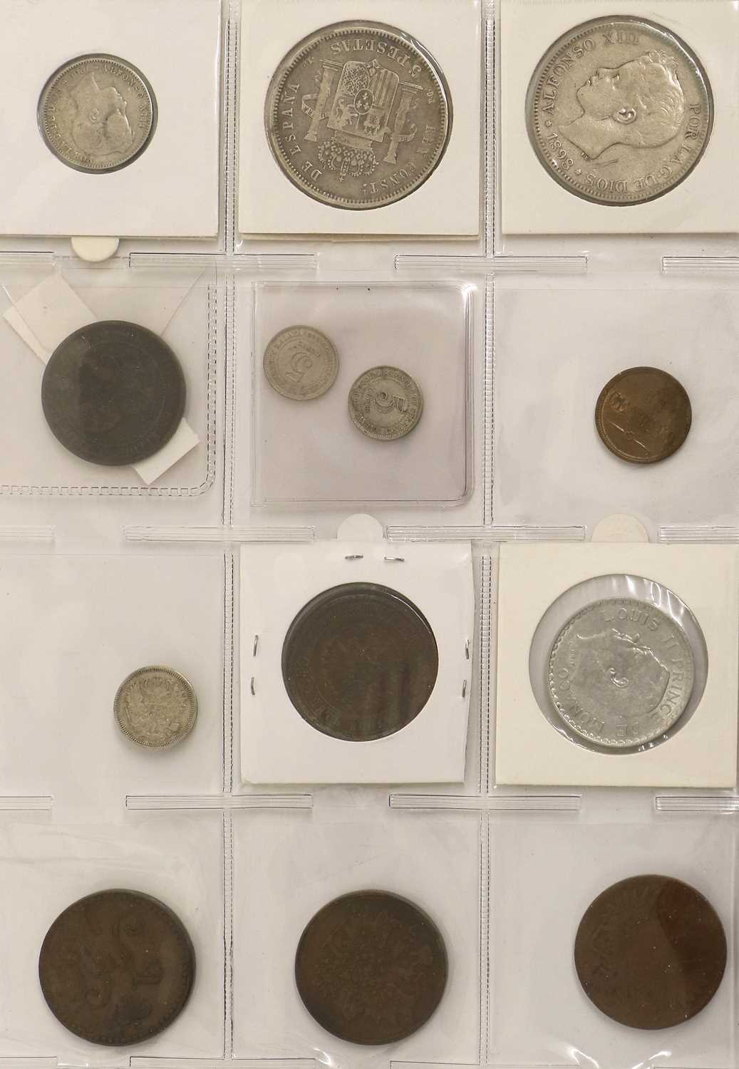 World Coin Album, comprising approx. 150x 19th century and early 20th century coins, many in silver; - Image 10 of 22