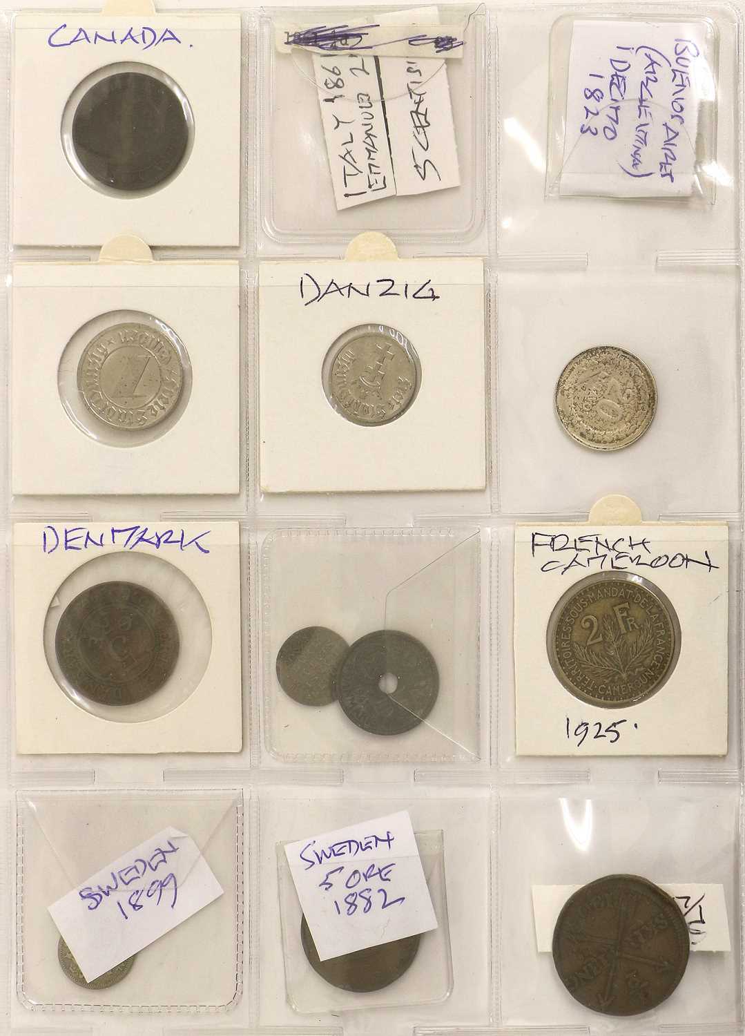 World Coin Album, comprising approx. 150x 19th century and early 20th century coins, many in silver; - Image 9 of 22