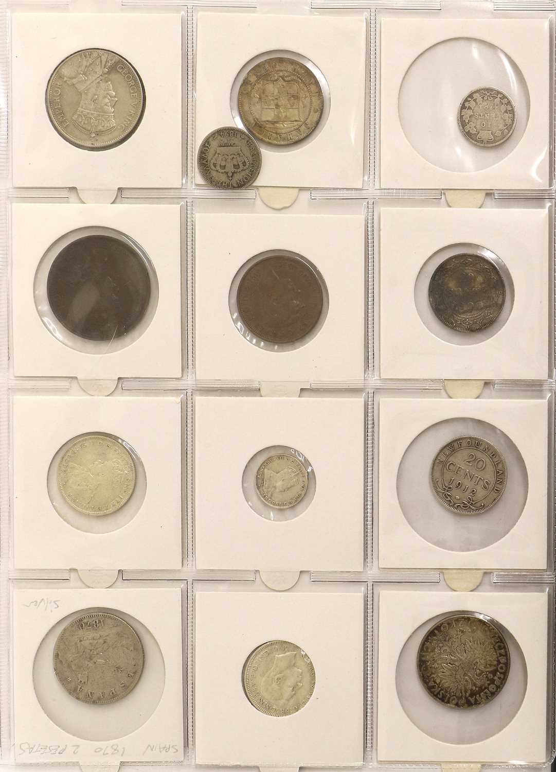 World Coin Album, comprising approx. 150x 19th century and early 20th century coins, many in silver; - Image 3 of 22