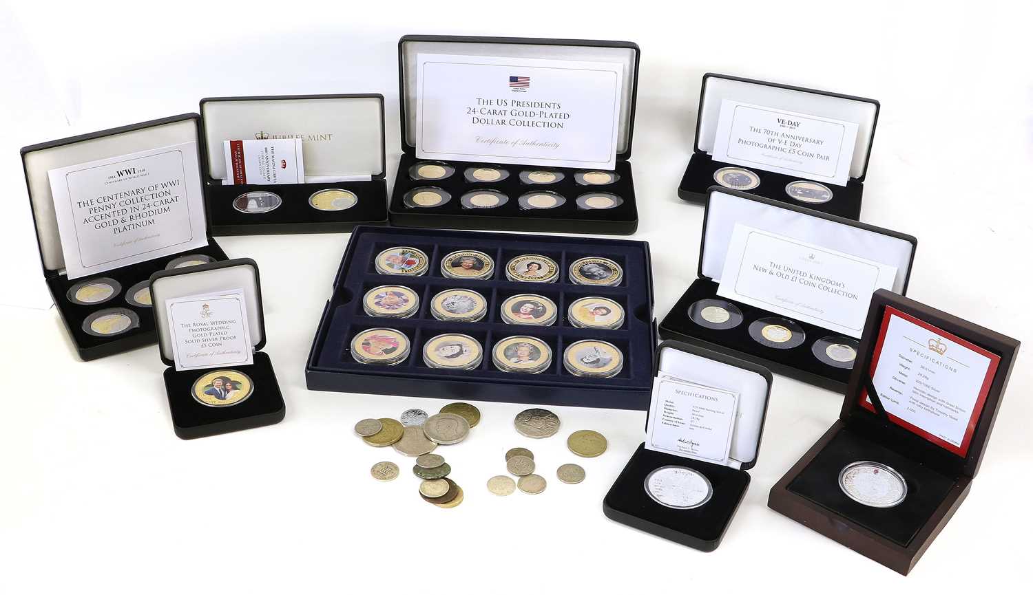 Miscellaneous Lot of Commemorative Coinage and Coin Covers, highlights include: 2x silver - Image 5 of 5