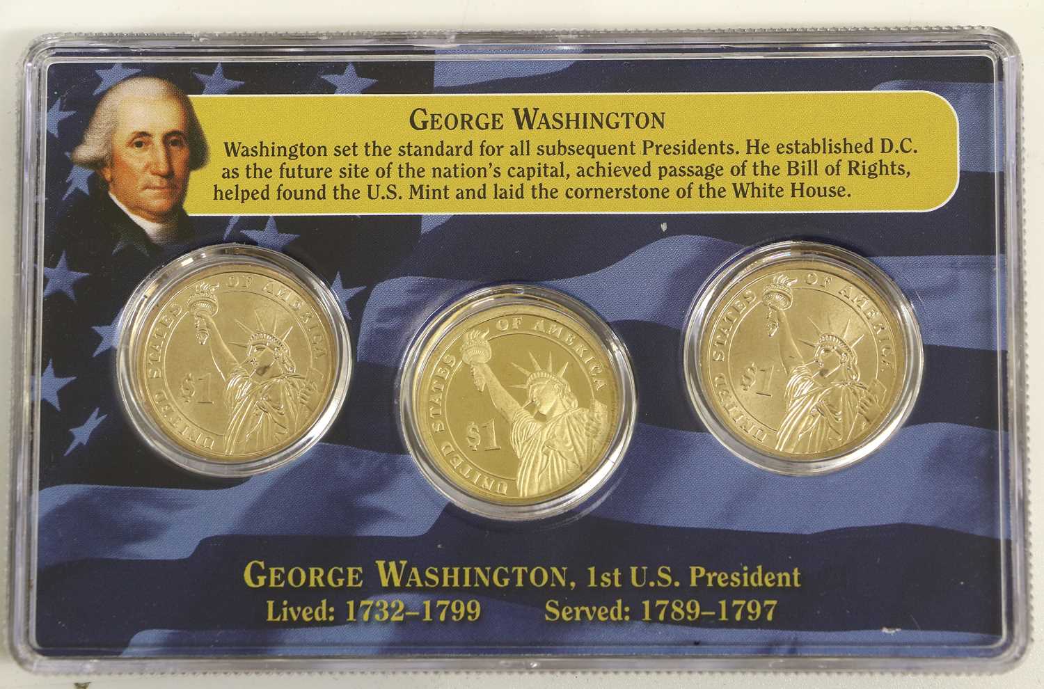 The Complete US Presidential Coins Collection by Danbury Mint, comprising; 39 presentation packs - Image 5 of 8