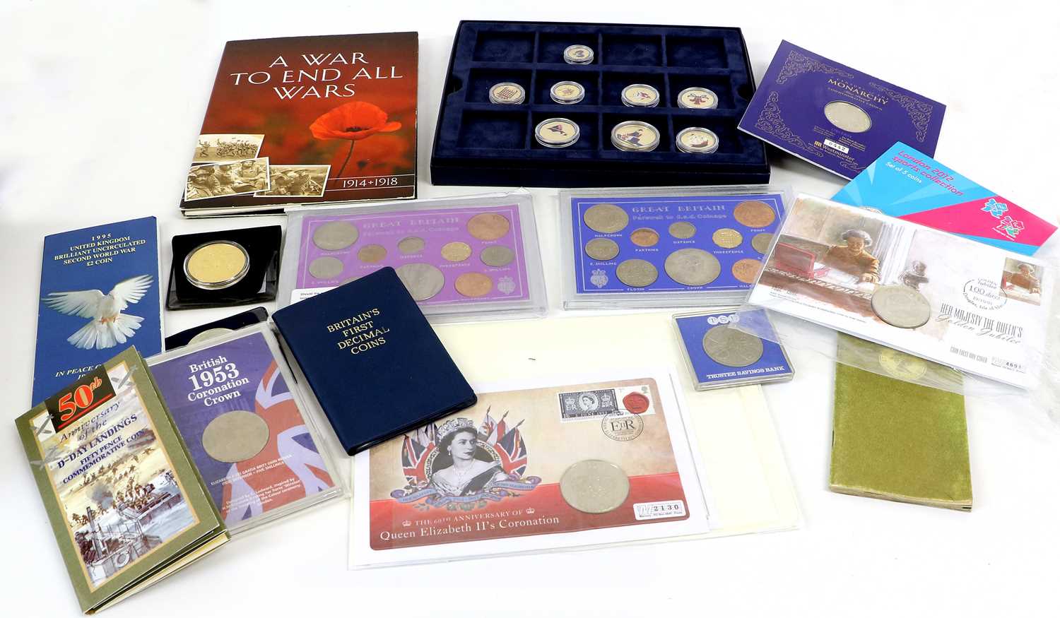 Miscellaneous Lot of Commemorative Coinage and Coin Covers, highlights include: 2x silver - Image 4 of 5