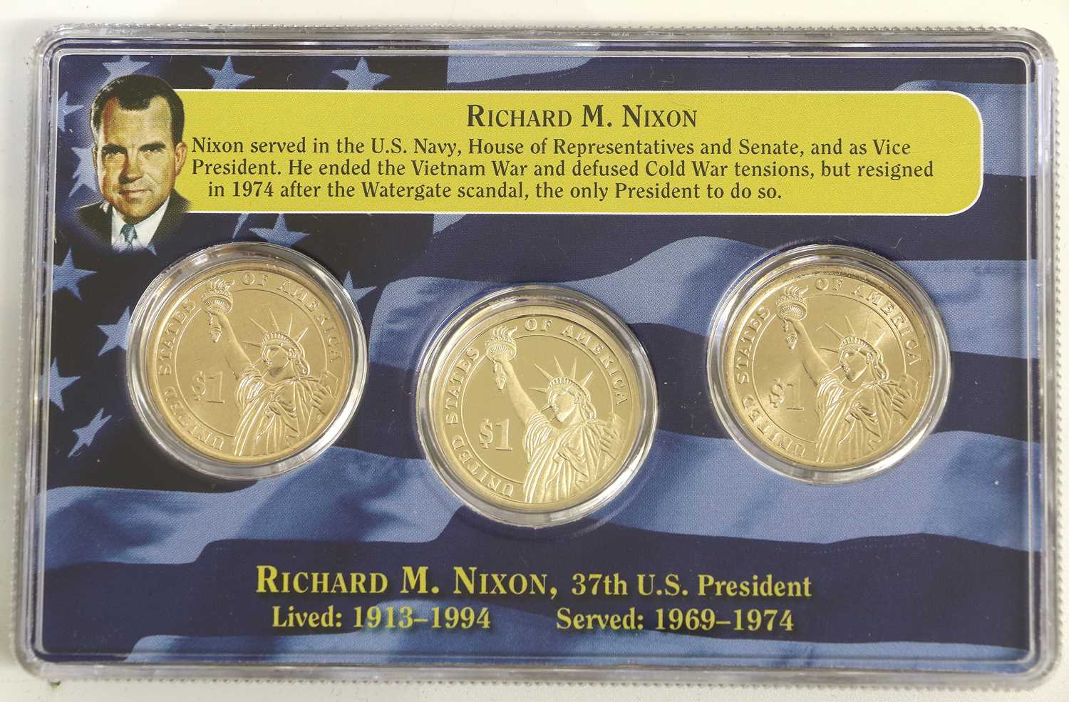 The Complete US Presidential Coins Collection by Danbury Mint, comprising; 39 presentation packs - Image 6 of 8