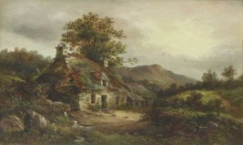 Walter Erasmus Ellis (1849-1914) "Cottage at Hampstead, Staffordshire" "Dolgelly, N. Wales" "