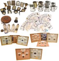 A Collection of RAF Shooting White and Gilt Metal Medals and Trophies, circa 1957 to 1965, including