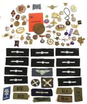 A Collection of British, Continental and Russian Badges, dating from the Second World War to the