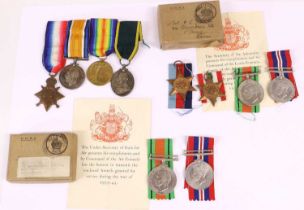 A First/Second World War Group of Six Medals, awarded to 1208 DVR.E.REDFORD, R.F.A., comprising