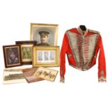 A Late Victorian Officer's Full Dress Hussar Jacket to the Westmorland and Cumberland Yeomanry, in
