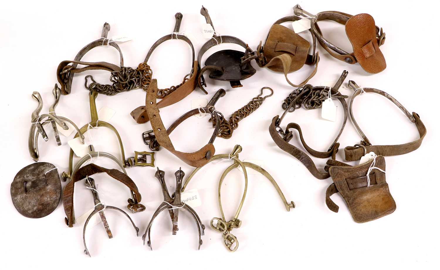 A Quantity of British Uniform Accessories, including Sam Browne belts, sword slings, leather straps, - Image 9 of 11