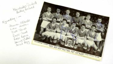 Manchester United Busby Babes Autographs