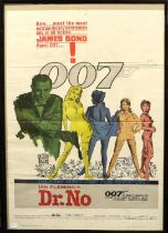 James Bond Dr No US Issue Film Poster (1962)