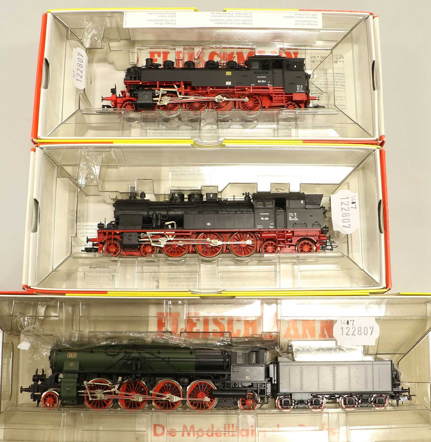 Fleischmann HO Gauge Three Locomotives
