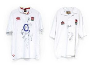 Rugby Union Autographed Shirts