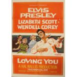Elvis Presley - Loving You Film Poster