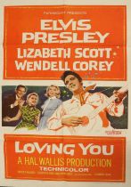 Elvis Presley - Loving You Film Poster