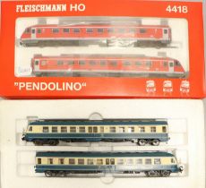 Fleischmann HO Gauge Two 2-Car Sets